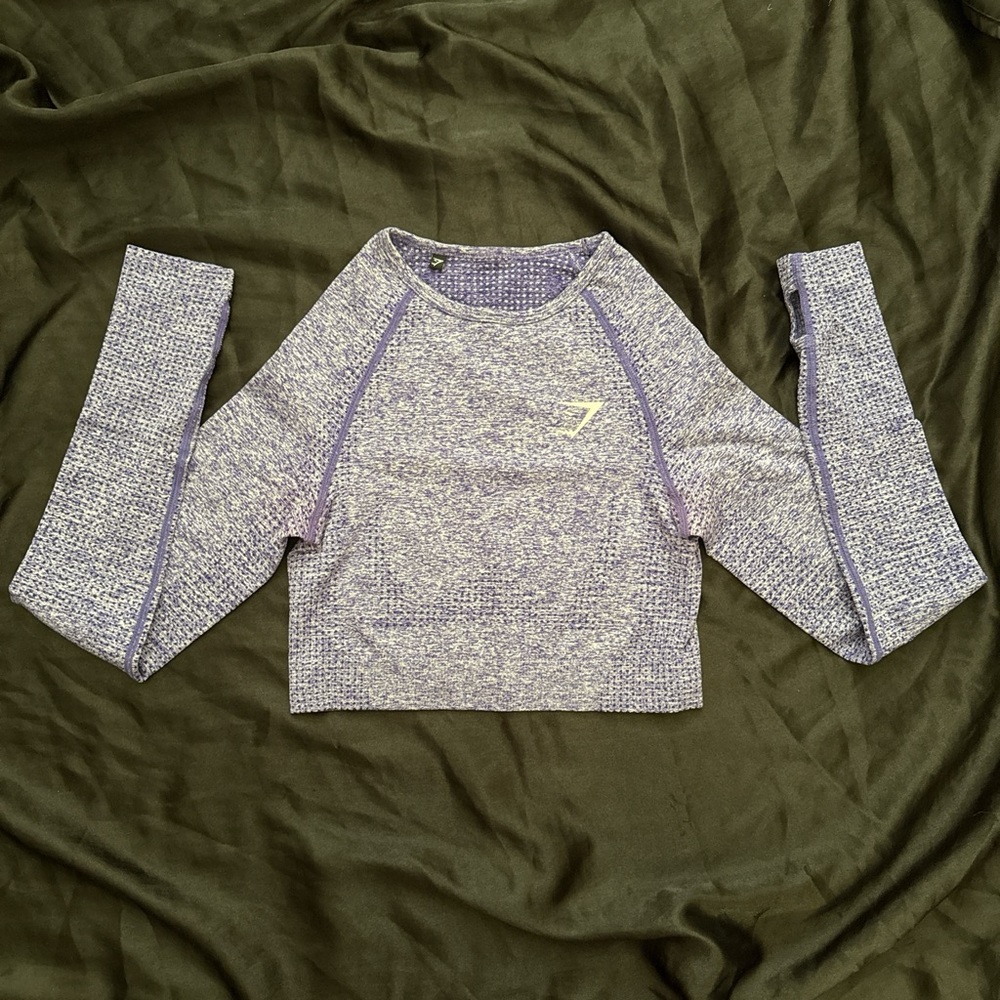 Gymshark Purple Long Sleeve Women's Top